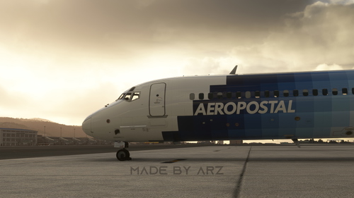 Aeropostal YV253T MD83 - MaddogX (Legacy) | Spirit Pixel Livery Hibrid