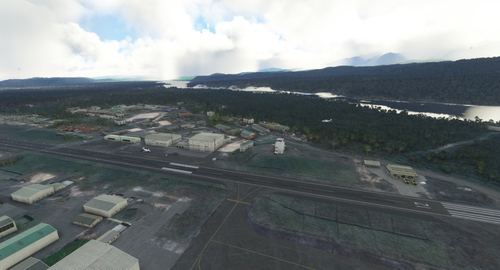 Aeropuerto Rio Amazonas de la ciudad Shell-Mera, Pastaza, Ecuador. ICAO SESM.
