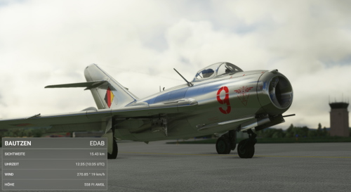 Aerosoar MiG-15 DDR "first red 9"