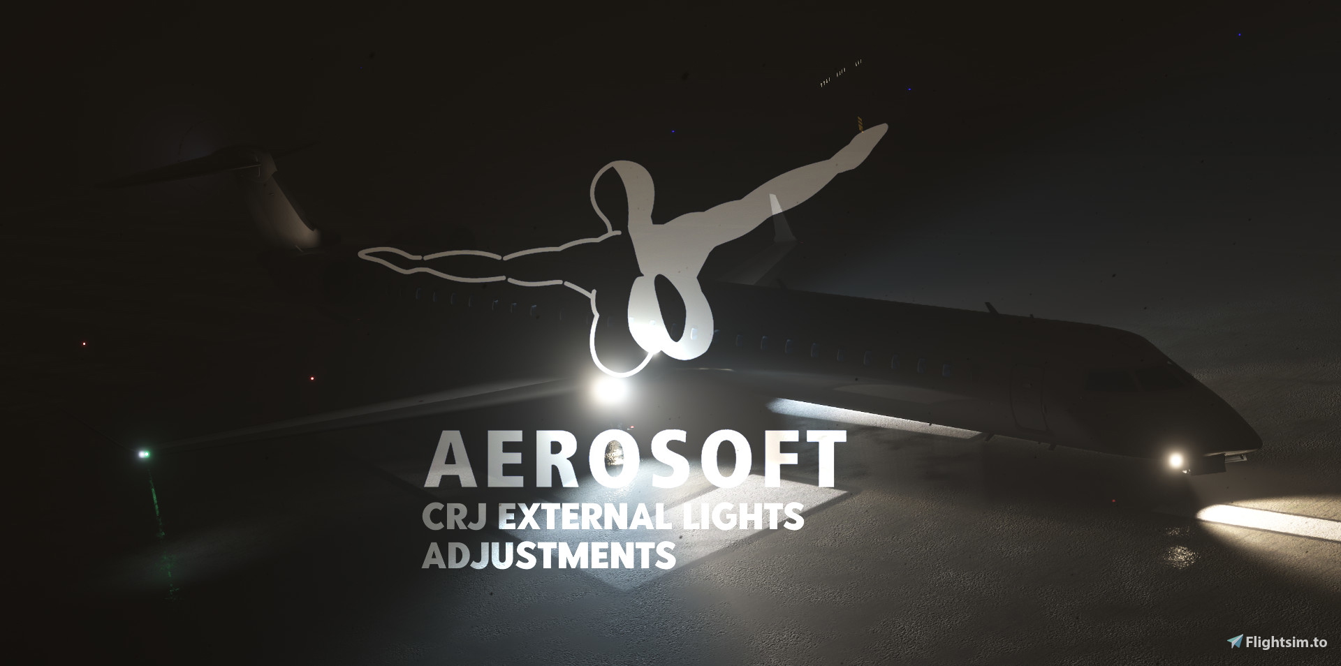 Aerosoft CRJ - External Lights Adjustments - Image 1