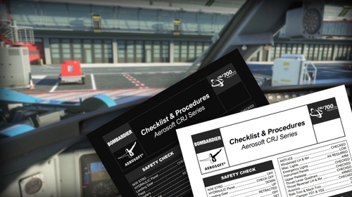 Aerosoft CRJ Series Checklist (550/700/900/1000)