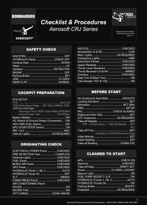 Aerosoft CRJ Series Checklist (550/700/900/1000) thumbnail 3