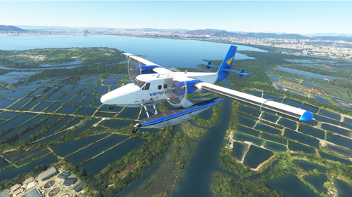 Aerosoft DHC6 Twin Otter - VirtualFlight Transport Livery Pack