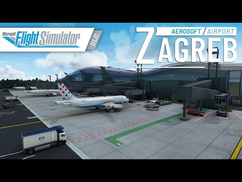 Aerosoft LDZA made by Drazen Matlekovic, correction of water runway after MSFS SU10