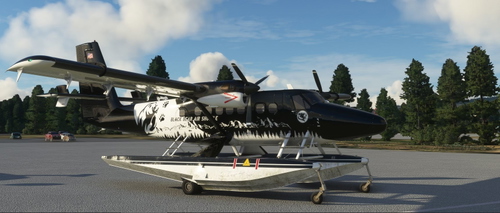 AEROSOFT TWIN OTTER DHC6-300 AP Black Bear Air Shuttle