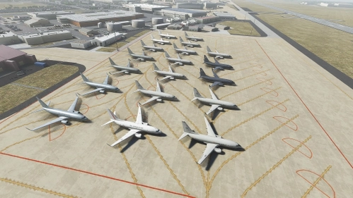 PMDG 737-700 Mil Livery Pack