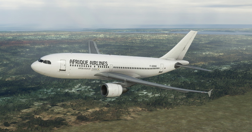 Afrique Airlines by Eagle Aviation "F-GEMO" IniBuilds A310-300