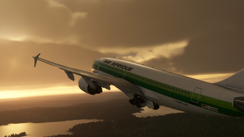 Air Afrique (D-AIDM) Airbus A310 - 4K