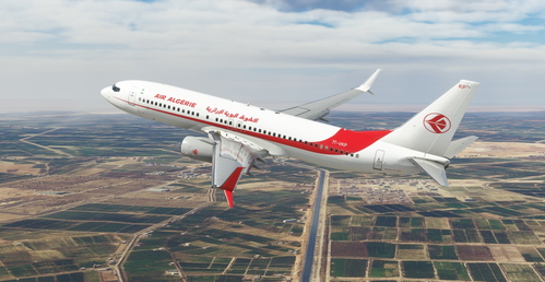 Air Algerie "7T-VKP" PMDG B737-800 Scimitar winglets