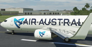 Air Austral "F-ONGB" PMDG B737-800 thumbnail 3