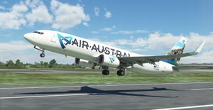 Air Austral "F-ONGB" PMDG B737-800 thumbnail 6