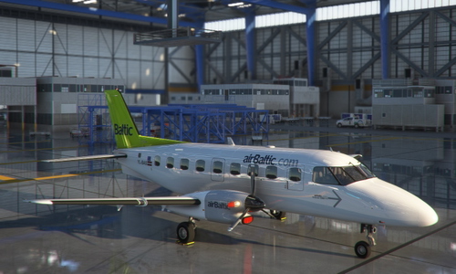 Air Baltic EMB-110P1 Bandeirante