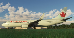  Air Canada "2005 livery" PMDG B737-800 thumbnail 2