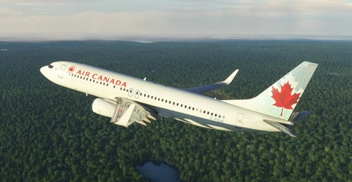  Air Canada "2005 livery" PMDG B737-800