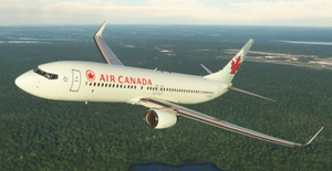  Air Canada "2005 livery" PMDG B737-800 thumbnail 6