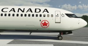 Air Canada "2017 livery" PMDG B737-900ER Scimitar winglets thumbnail 2
