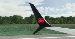 Air Canada "2017 livery" PMDG B737-900ER Scimitar winglets thumbnail 5