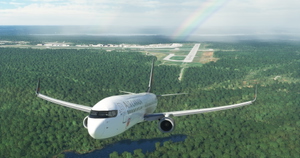 Air Canada "2017 livery" PMDG B737-900ER Scimitar winglets thumbnail 8