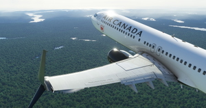 Air Canada "2017 livery" PMDG B737-900ER Scimitar winglets thumbnail 10