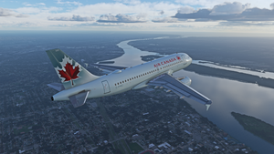 Air Canada (Ice Blue) - LVFR A319 thumbnail 3