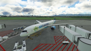 Air Caraibes 787-10 Pink Wings/Pink Cockpit fixed thumbnail 8