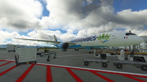 Air Caraibes 787-10 Pink Wings/Pink Cockpit fixed thumbnail 6
