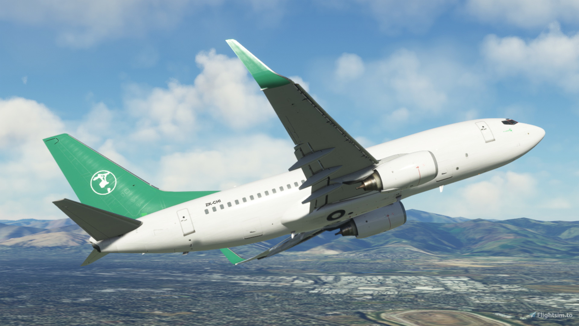 Air Chathams ZK-CHI Boeing 737-700BDSF (Combi) (FICTIONAL
