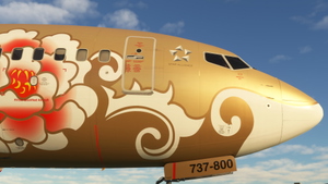 Air China (B-5390 - "Gold Peony") - PMDG 737-800 thumbnail 2