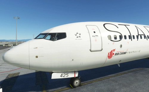 Air China Star Alliance livery B737-800