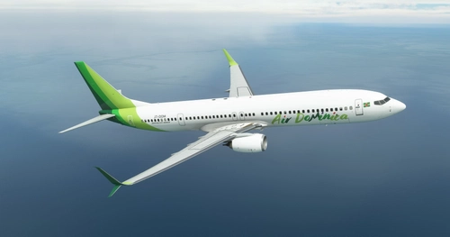 Air Dominica PMDG B737-900ER Scimitar winglets