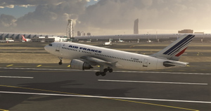 Air France "1990 livery" "F-GEMF" IniBuilds A310-300 thumbnail 7