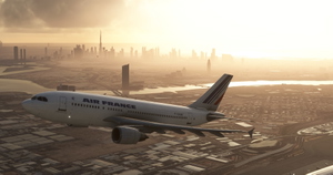 Air France "1990 livery" "F-GEMF" IniBuilds A310-300 thumbnail 9