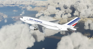 Air France "1990 livery" "F-GEMF" IniBuilds A310-300 thumbnail 1