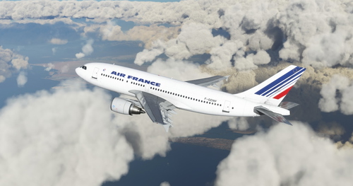 Air France "1990 livery" "F-GEMF" IniBuilds A310-300