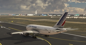 Air France "1990 livery" "F-GEMF" IniBuilds A310-300 thumbnail 2