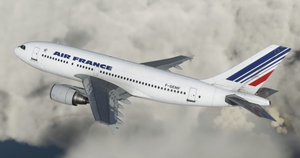 Air France "1990 livery" "F-GEMF" IniBuilds A310-300 thumbnail 10