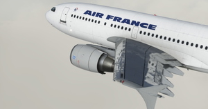 Air France "1990 livery" "F-GEMF" IniBuilds A310-300 thumbnail 12