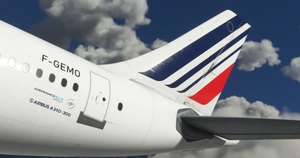Air France "2022 livery" IniBuilds A310-300 thumbnail 11