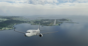 Air France "2021 livery" PMDG B737-900ER Scimitar winglets thumbnail 8