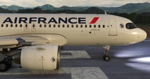 Air France "2021 livery" "Champagneux" Airbus A320 Neo thumbnail 4