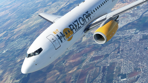 Air Horizont Tail 737-400