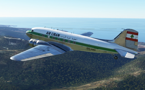 Air Liban DC-3 Dakota