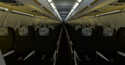 Air Luso cabin light Fenix A320 Ceo