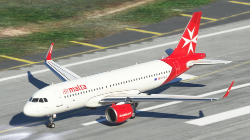 [A32NX] Air Malta (2023 Livery) [4K]