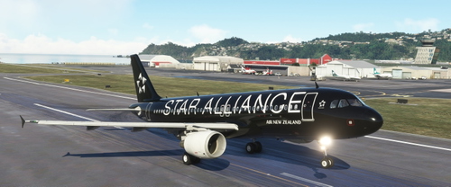 Air New Zealand - 2022 Star Alliance (Black, ZK-OYB) 8K + Cabin