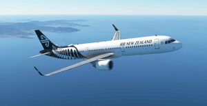 Air New Zealand "ZK-OYA" LatinVFR A321 Neo pratt and whitney thumbnail 1
