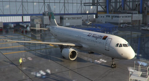 Air Niugini A320 P2-ANG (Fictional)