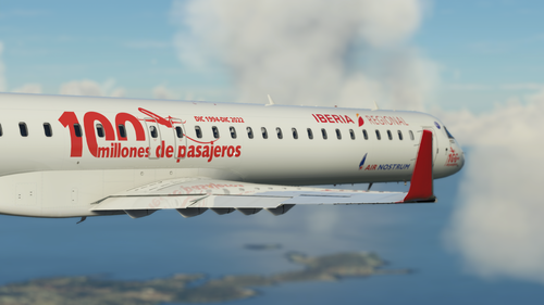 Air Nostrum EC-MSB (100 Millones de Pasajeros special livery)