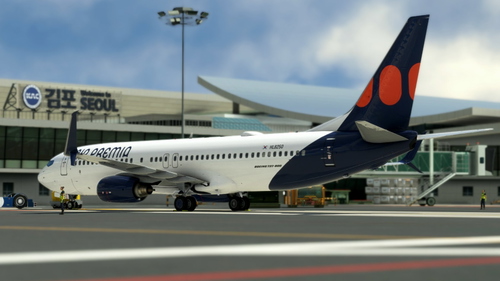 AIR PREMIA PMDG B737-800 Livery