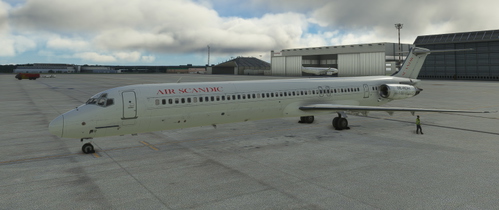 AIR SCANDIC MD-82  "Request"